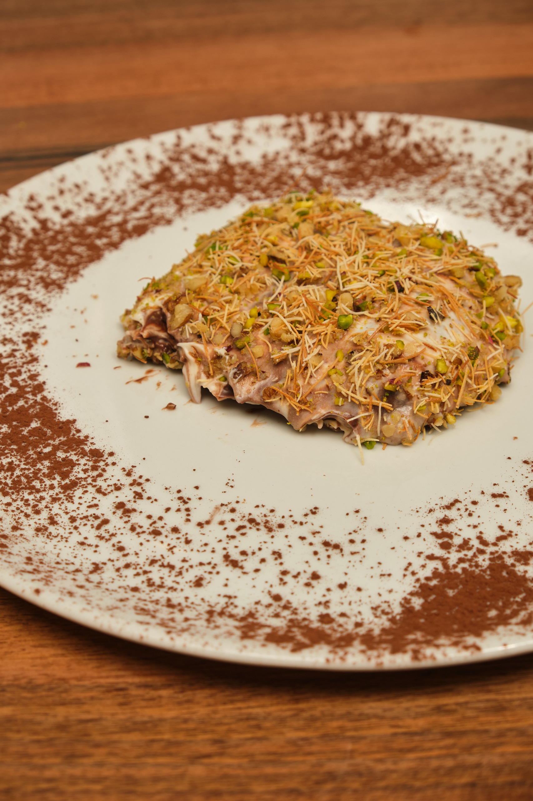 Fıstıklı Kadayıflı Muhallebi