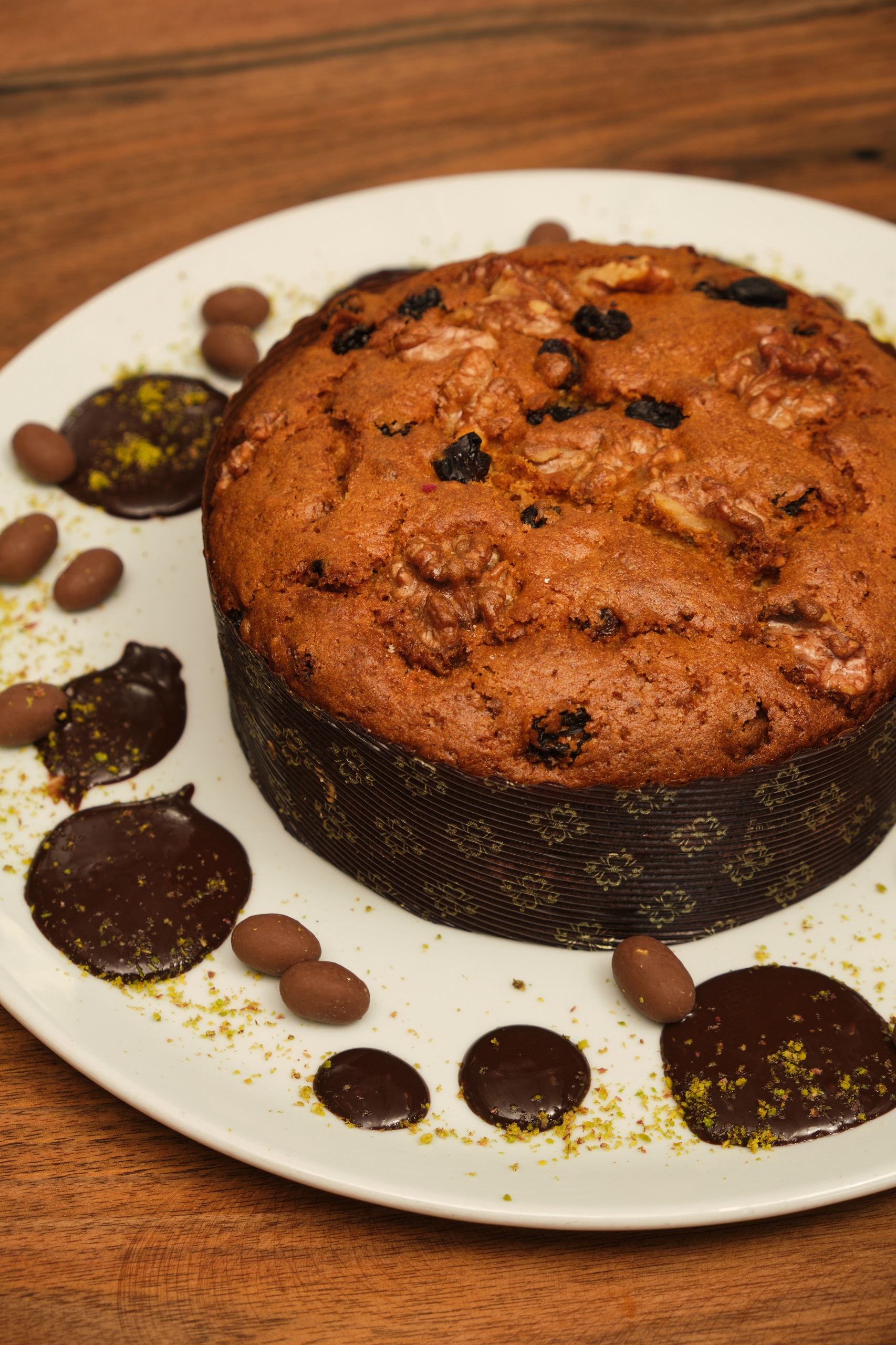 Üzümlü Cevizli Kek