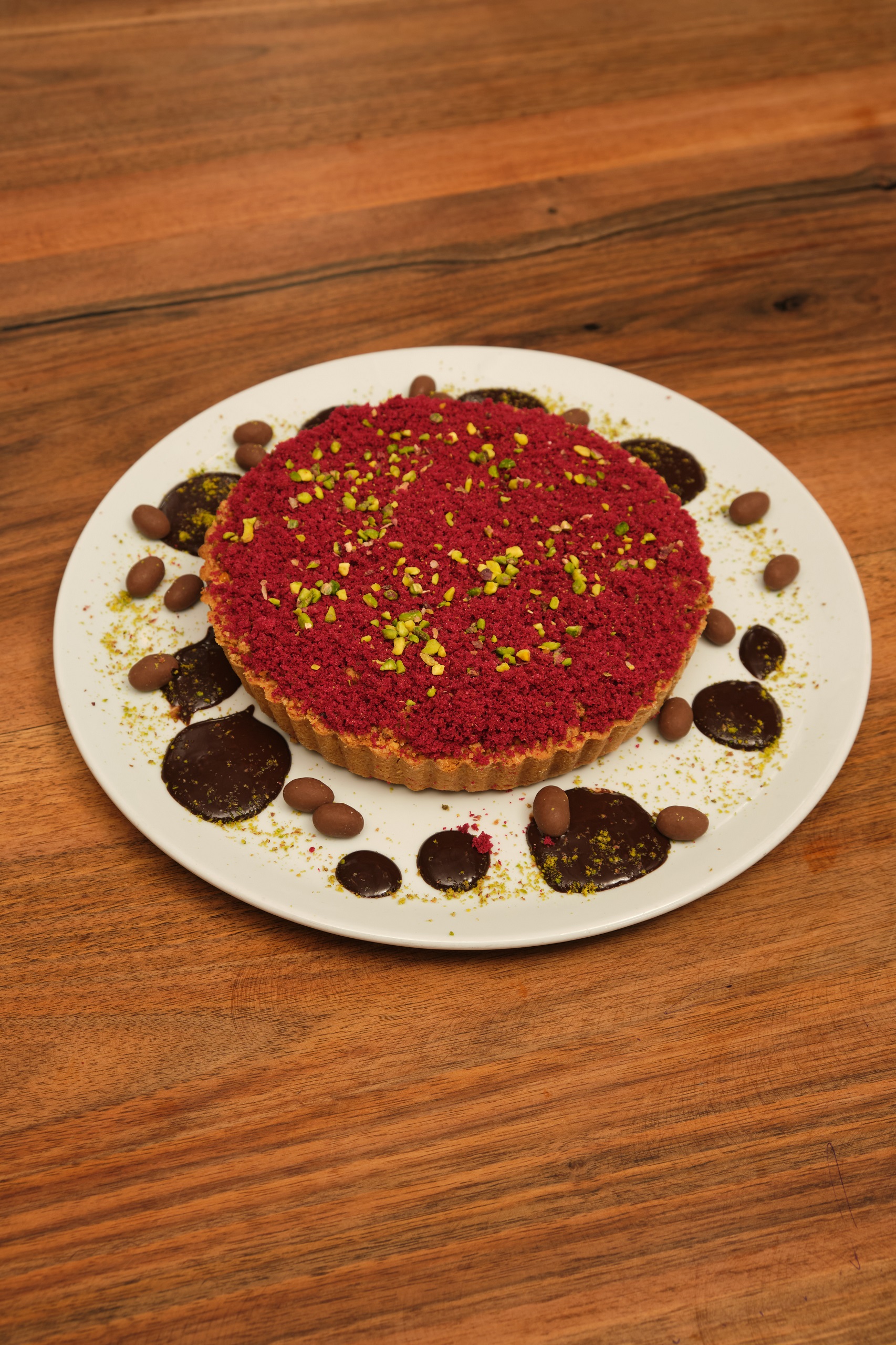 Vişneli Çikolatalı Tart